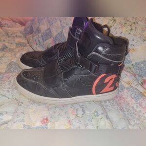 2018 Air Jordon 1 Moto Black